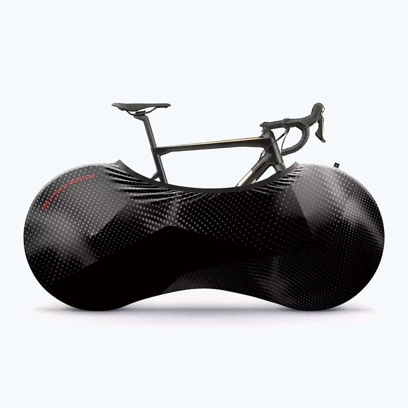 Radabdeckung VELOSOCK Carbon Schwarz