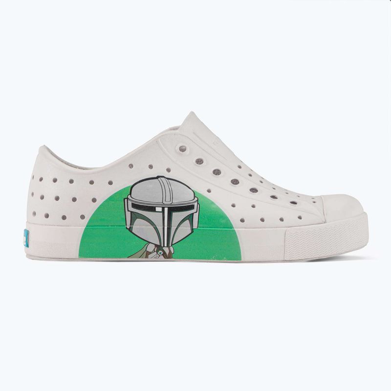 Native Jefferson Block Jr Frost grau/mando bff Kinder Turnschuhe 2