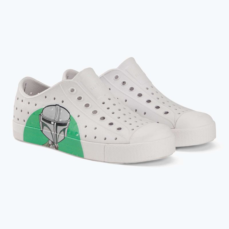 Native Jefferson Block Jr Frost grau/mando bff Kinder Turnschuhe 4