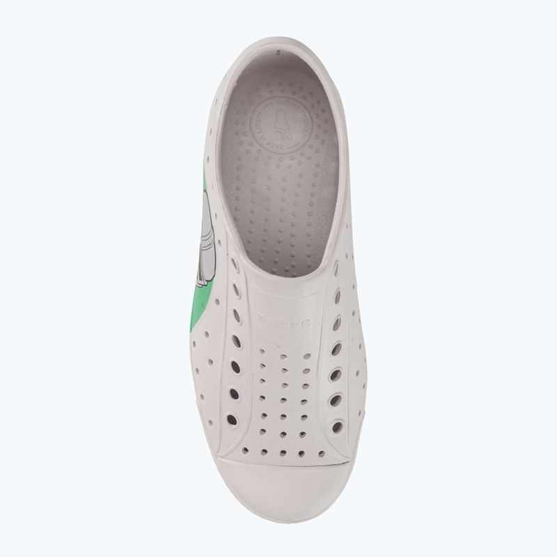Native Jefferson Block Jr Frost grau/mando bff Kinder Turnschuhe 6