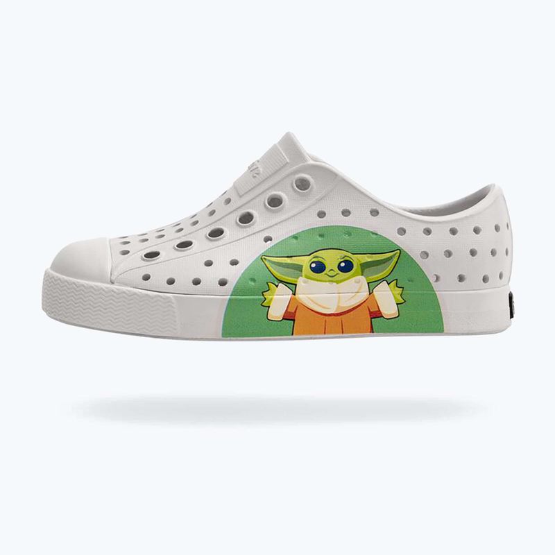 Native Jefferson Block Jr Frost grau/mando bff Kinder Turnschuhe 10