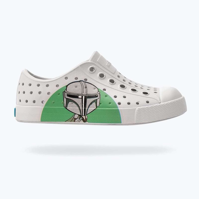 Native Jefferson Block Jr Frost grau/mando bff Kinder Turnschuhe 11