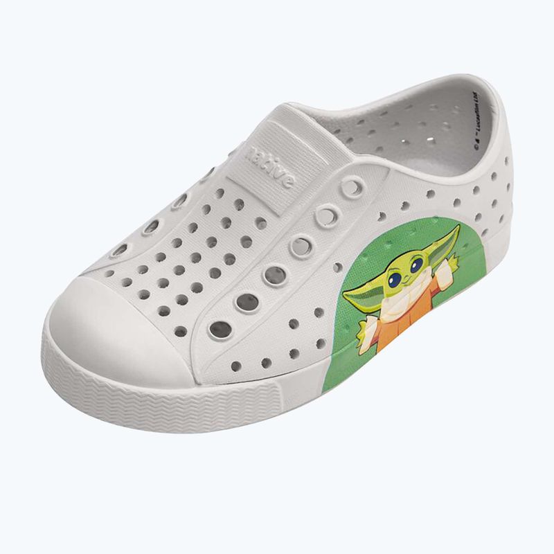 Native Jefferson Block Jr Frost grau/mando bff Kinder Turnschuhe 13