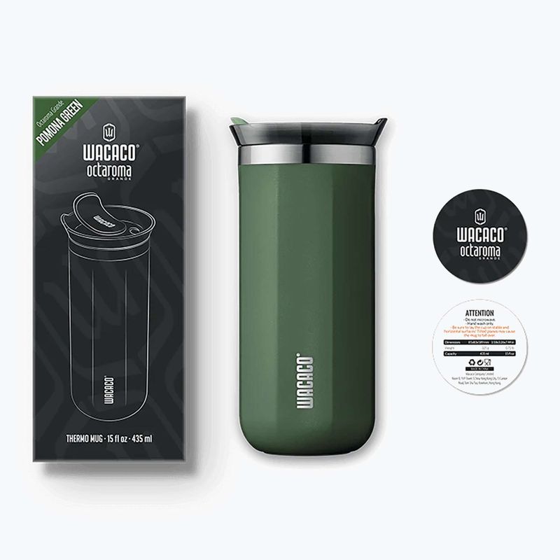 WACACO Octaroma Grande Thermobecher 435 ml pomona grün 2