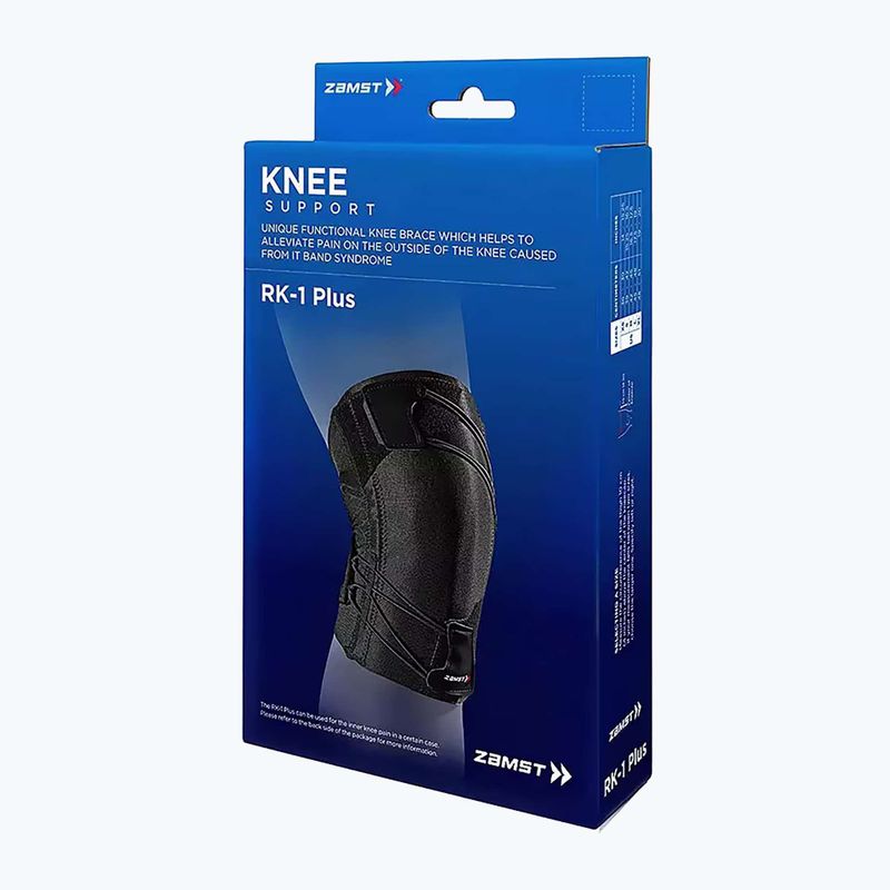 Kniebandage Zamst RK-1 Puls Left Schwarz 2
