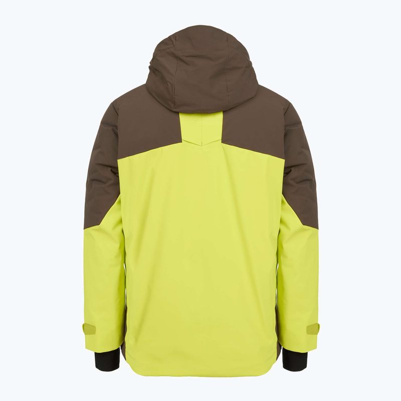 Skijacke Herren Descente Hybrid Rip Down giant yellow 2
