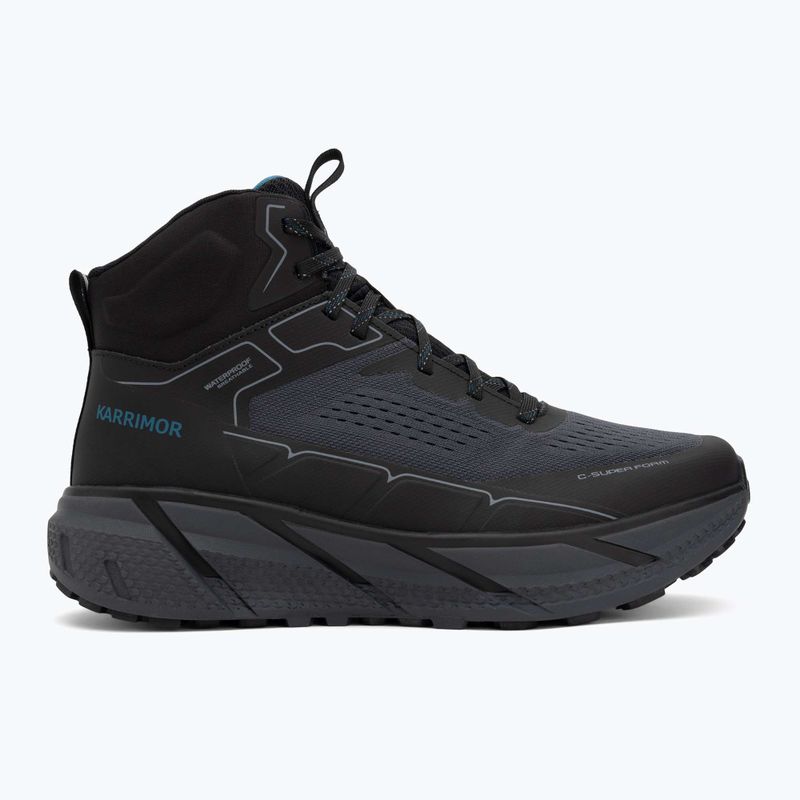 Herren-Trekkingstiefel Karrimor Singletrack Mid schwarz/grau 2