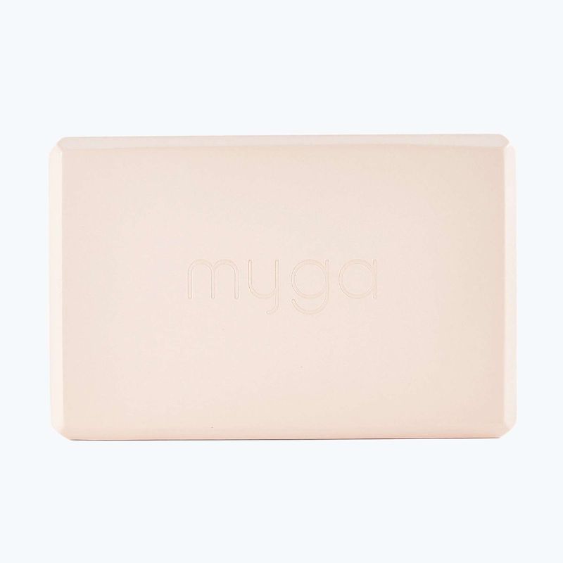 Yoga-Block Myga Foam Block pink