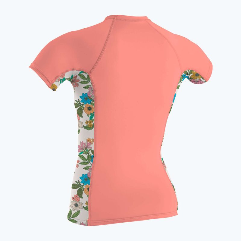 Women's swim shirt O'Neill Side Print Rash Guard Wüste Blume / Kara floral 2