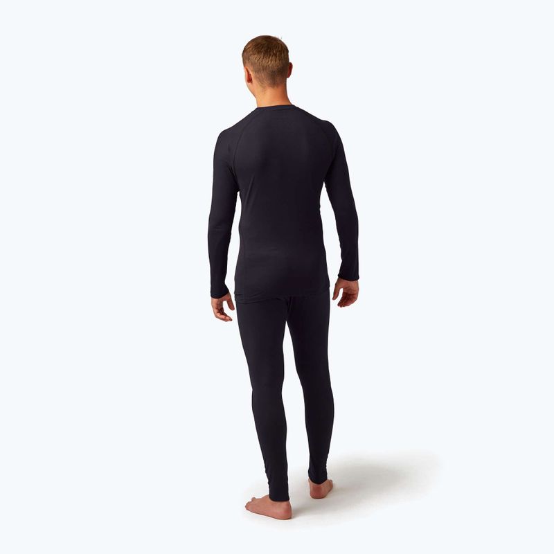 Thermoaktives Herren-Sweatshirt Surfanic Bodyfit Crewneck black 3
