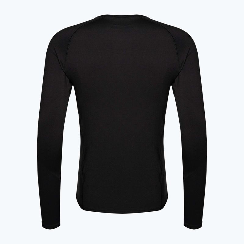 Thermoaktives Herren-Sweatshirt Surfanic Bodyfit Crewneck black 5