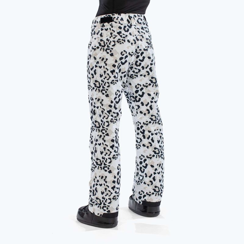 Damen Skihose Surfanic Glow Animal Camo white 5