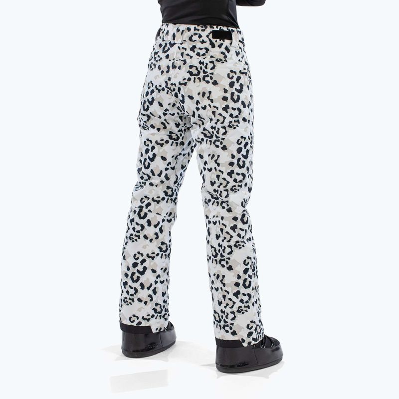 Damen Skihose Surfanic Glow Animal Camo white 6