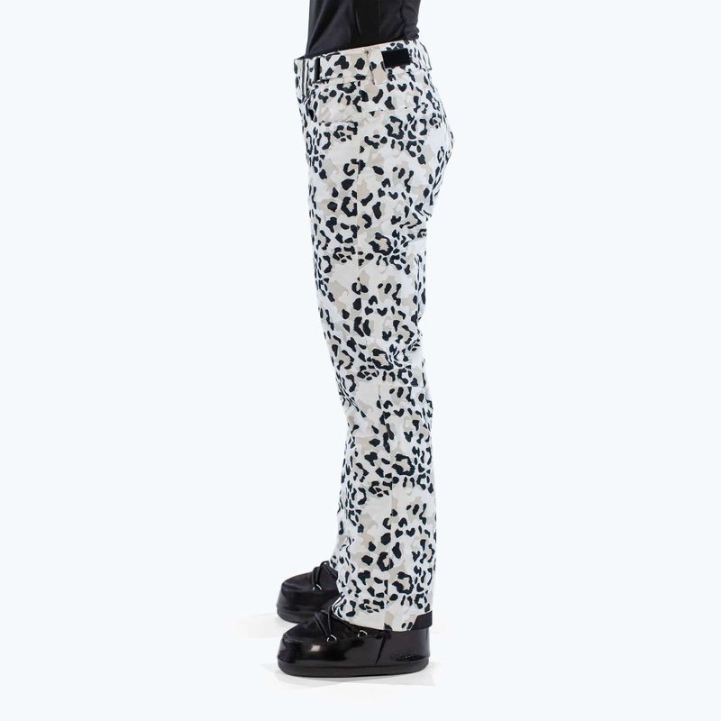 Damen Skihose Surfanic Glow Animal Camo white 8