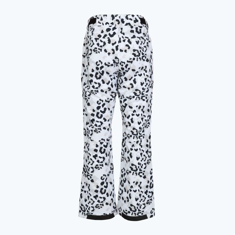 Damen Skihose Surfanic Glow Animal Camo white 10