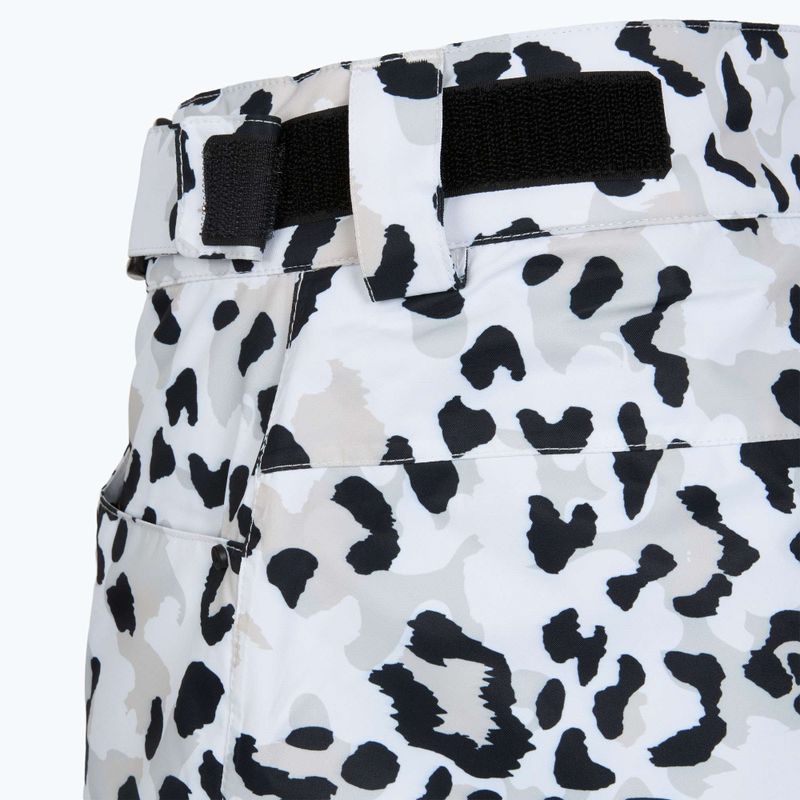 Damen Skihose Surfanic Glow Animal Camo white 11
