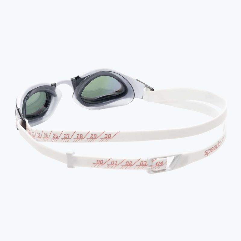 Speedo Fastskin Hyper Elite Spiegel schwimmen Schwimmbrille weiß 68-12818F979 4