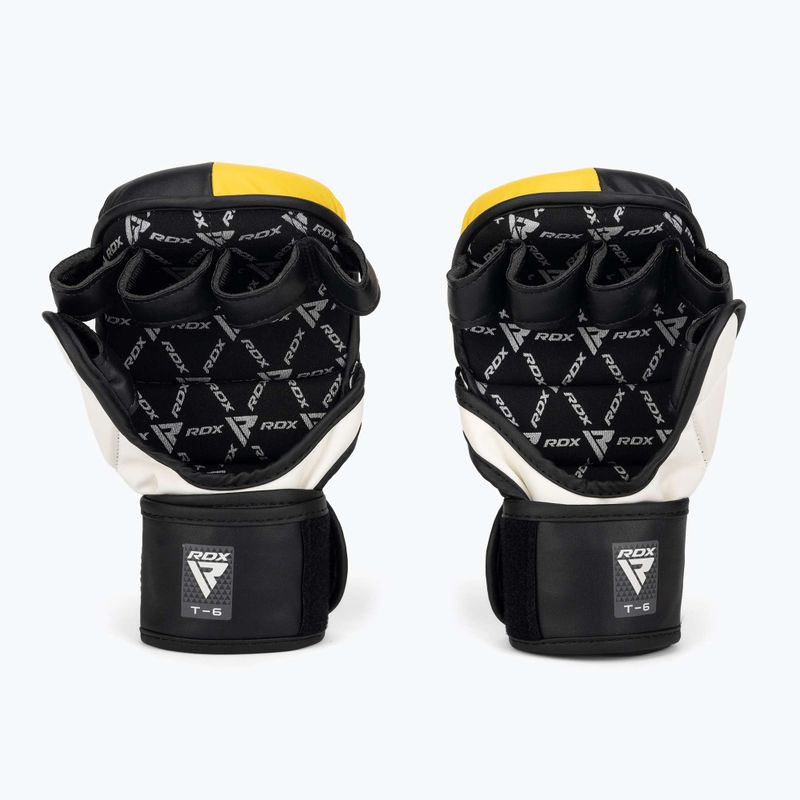 RDX Grappling Handschuh REX T6 Plus gelb 3