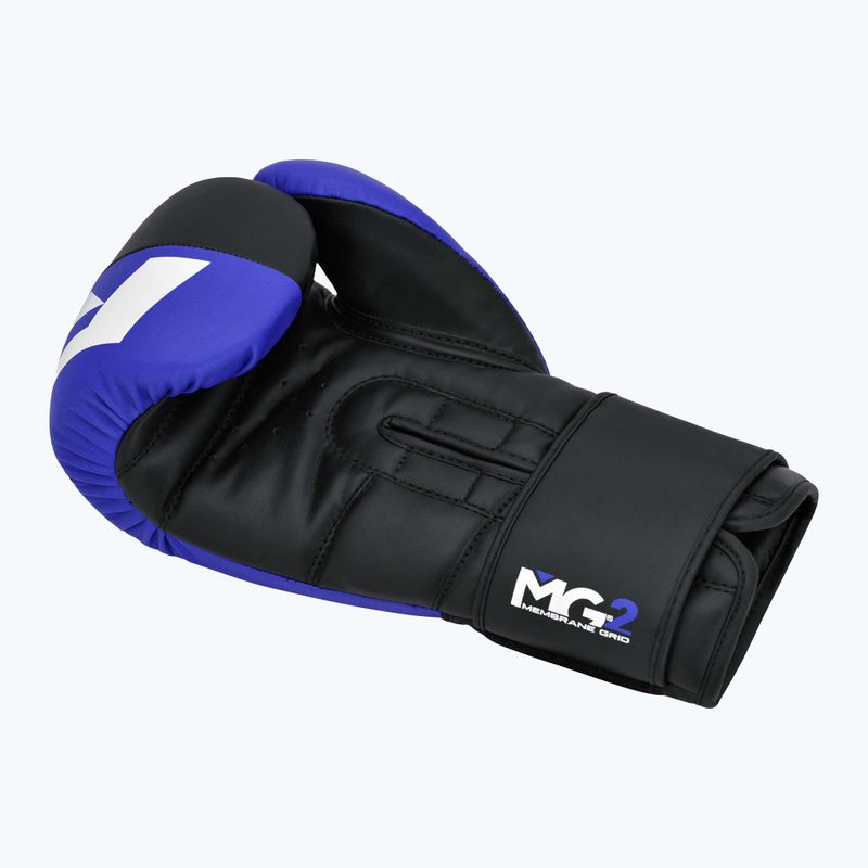 RDX REX F4 blau/schwarz Boxhandschuhe 4