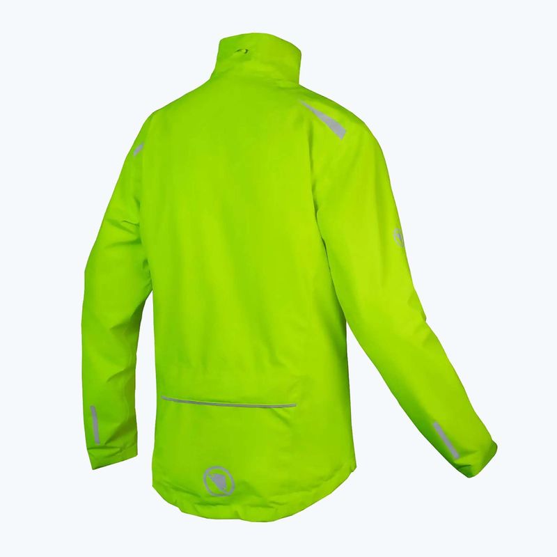 Fahrradjacke Herren Endura Hummvee Waterproof hi-viz yellow 7
