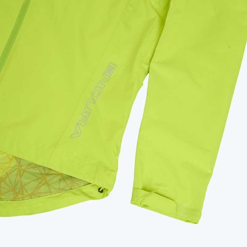 Fahrradjacke Herren Endura Hummvee Waterproof hi-viz yellow 4