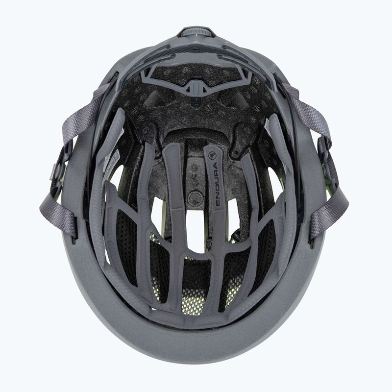 Endura Xtract hi-viz Fahrradhelm gelb 5