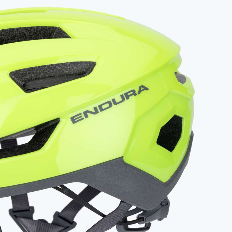 Endura Xtract hi-viz Fahrradhelm gelb 7