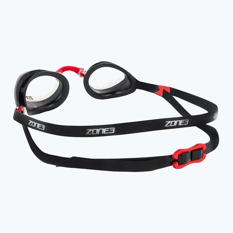 ZONE3 Volare Streamline Rennschwimmbrille schwarz/rot 4