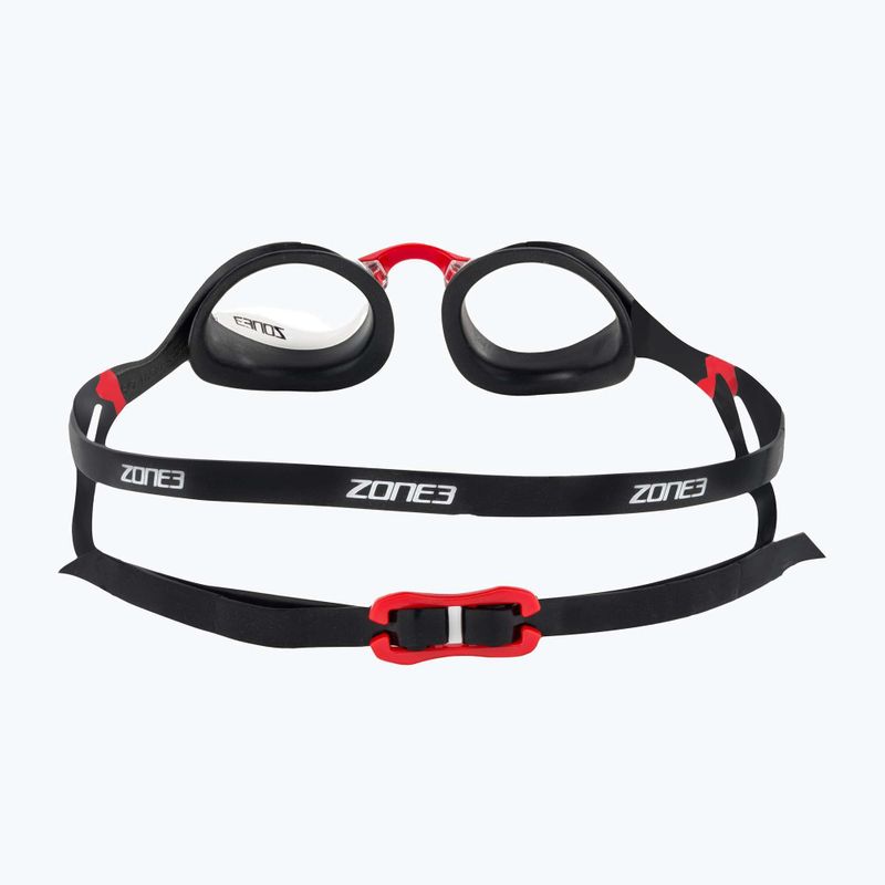 ZONE3 Volare Streamline Rennschwimmbrille schwarz/rot 5