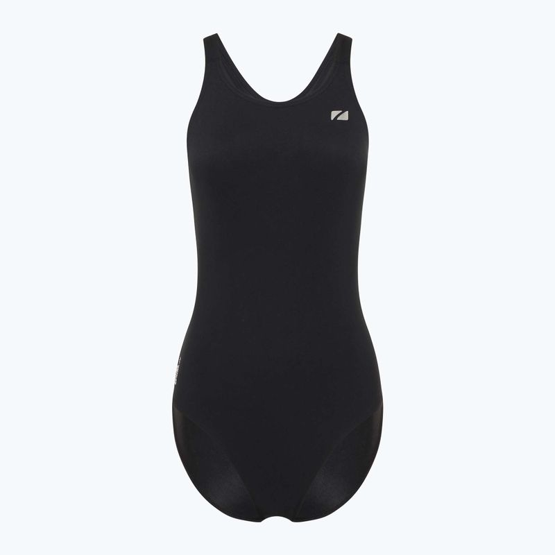 Einteiler Badeanzug Damen ZONE3 OWS Renew Classic black