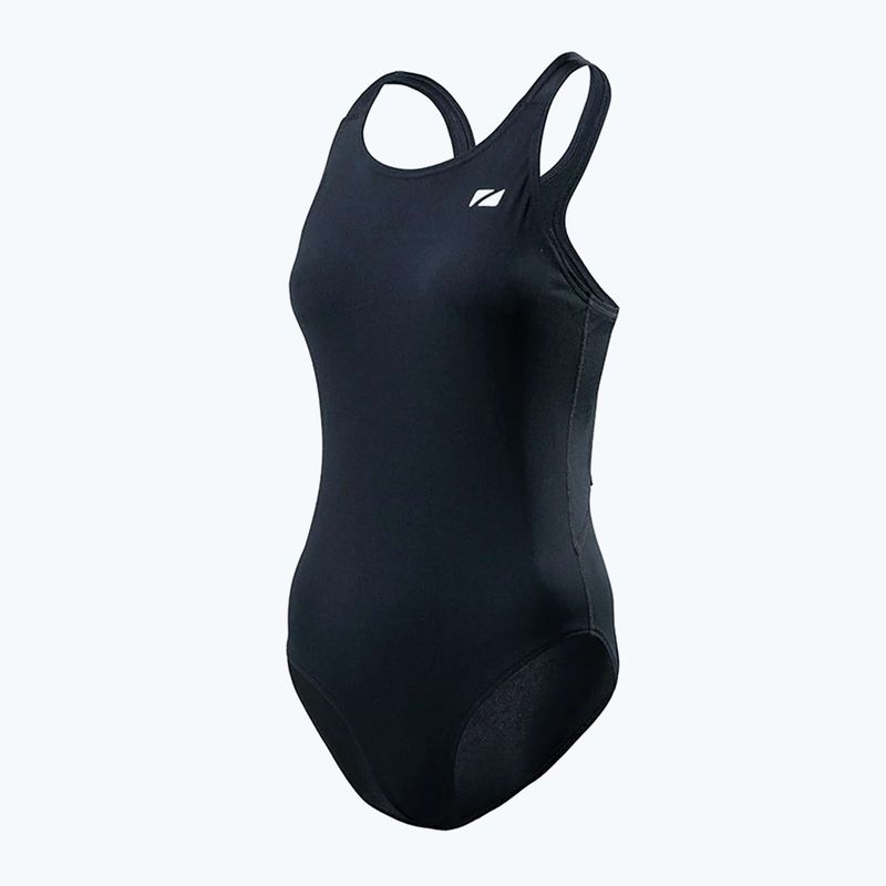 Einteiler Badeanzug Damen ZONE3 OWS Renew Classic black 4