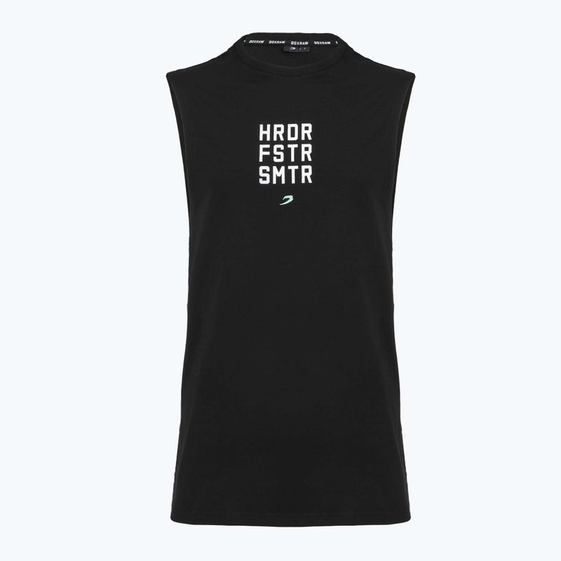 Herren-Shirt Boxraw HRDR FSTR SMTR Muscle Tank Black 7