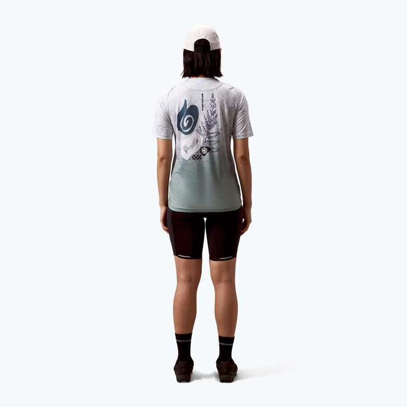 Radtrikot Damen Endura Singletrack Print W aero blue 3