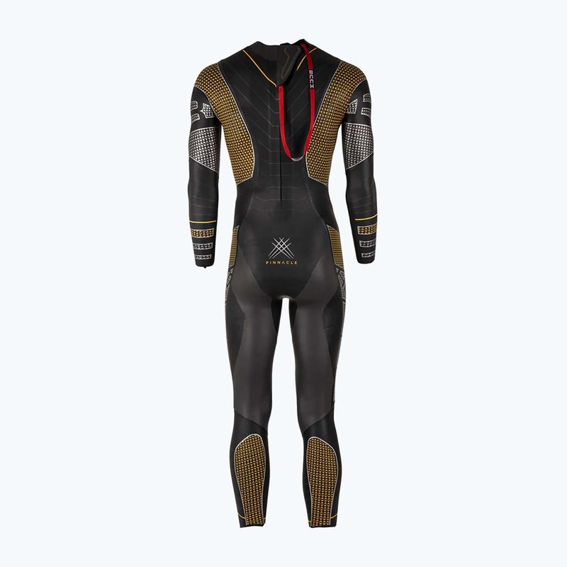 HUUB Herren Swim Foam Pinnacle silber / gelb 2