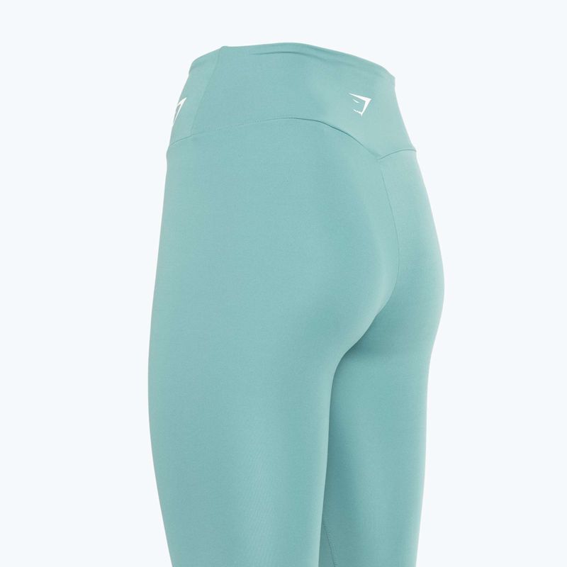 Trainingsleggings Damen Gymshark Training Cropped teal 4
