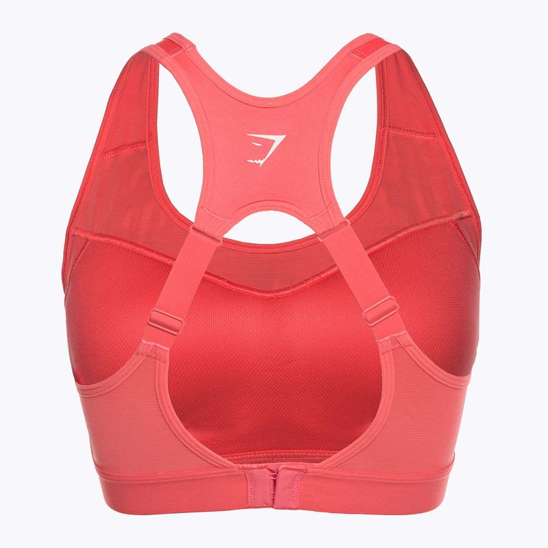 Gymshark Open Back Training Sport polka rosa Fitness-BH 6