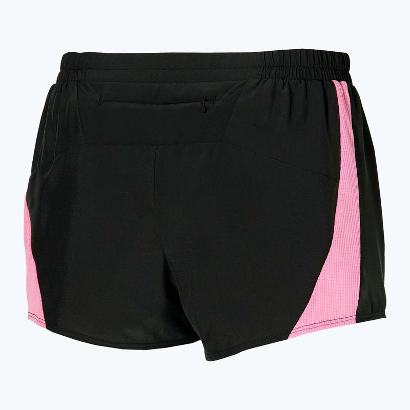 Lauf Shorts Mizuno Aero 2.5 black/wild orchid 4
