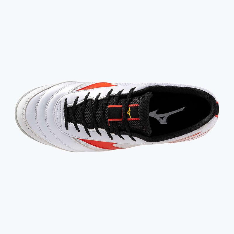 Fußballschuhe Kinder Mizuno MRL Sala Club TF Jr white/radiant red 10