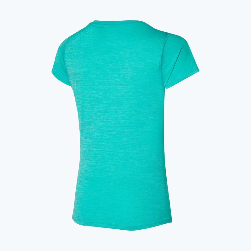 Laufshirt Damen Mizuno Impulse Core RB Tee blue turquoise 2