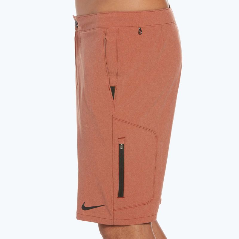 Herren Nike Flow 9 Hybrid Schwimmshorts orange NESSC515 7