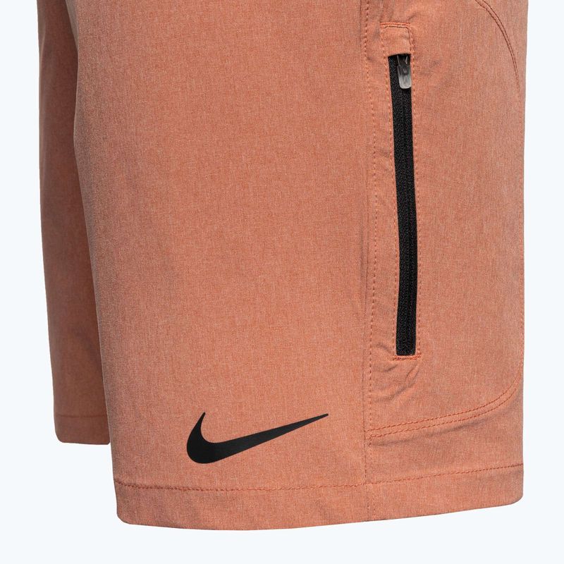 Herren Nike Flow 9 Hybrid Schwimmshorts orange NESSC515 3