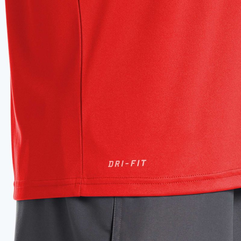 Herren Nike Essential Trainings-T-Shirt rot NESSA586-614 10