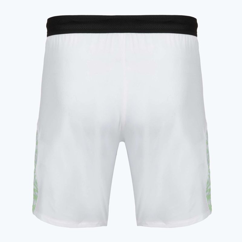 Herren Tennisshorts Mizuno Mugen 8 In Amplify weiß 2