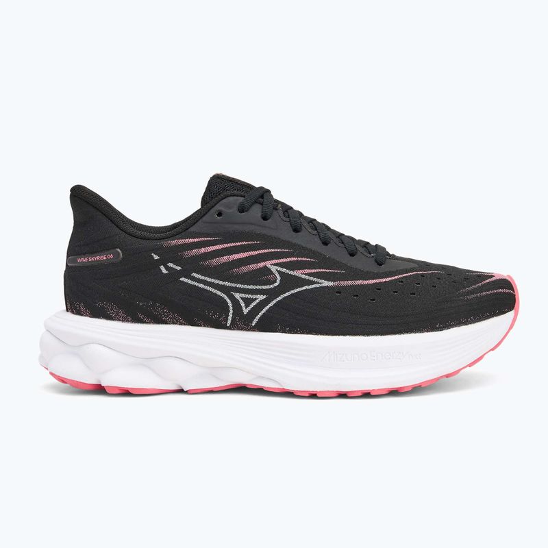 Laufschuhe Damen Mizuno Wave Skyrise 6 black/camellia rose 2