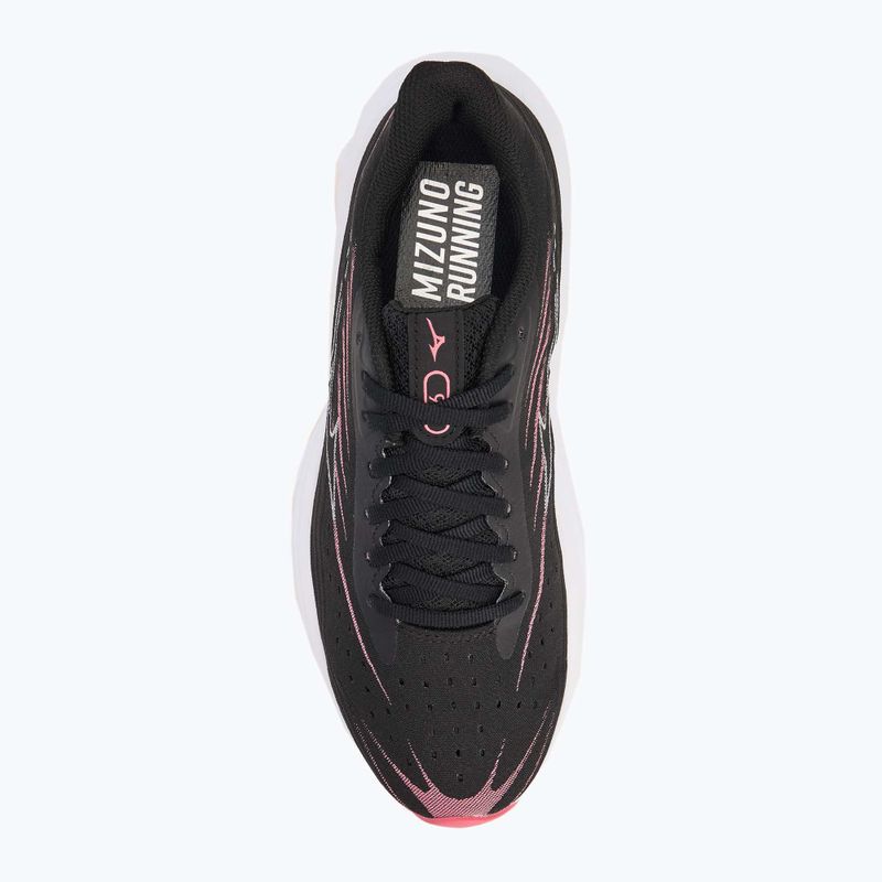 Laufschuhe Damen Mizuno Wave Skyrise 6 black/camellia rose 5