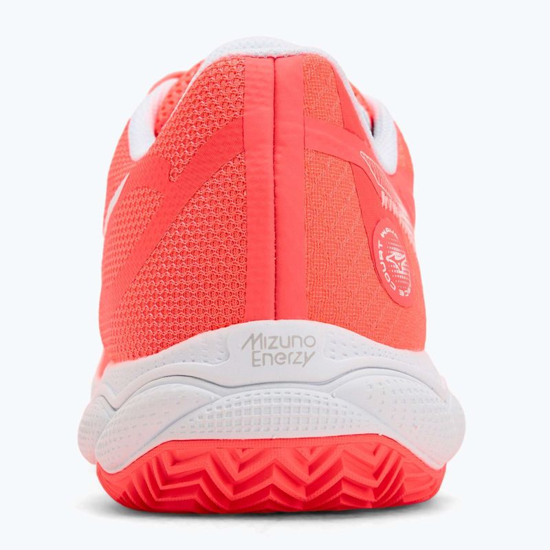 Damen Tennisschuhe Mizuno Wave Enforce Court CC W calypso coral/white/barely pink 6