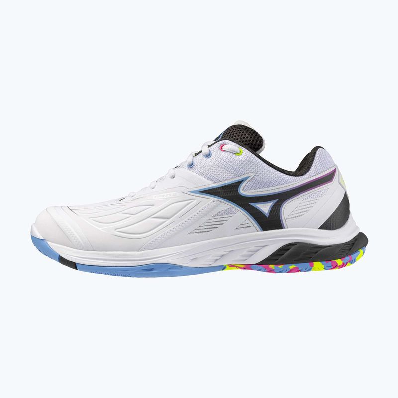 Mizuno Wave Fang 2 Badmintonschuh weiß/rosa tetra/alle im Ausland 8