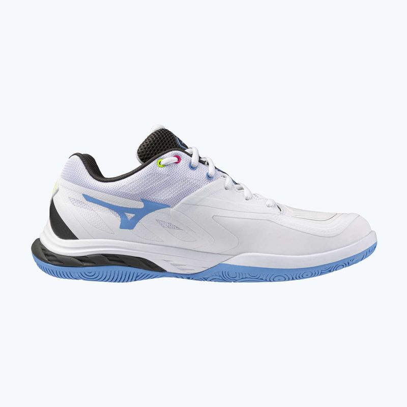 Mizuno Wave Fang 2 Badmintonschuh weiß/rosa tetra/alle im Ausland 9