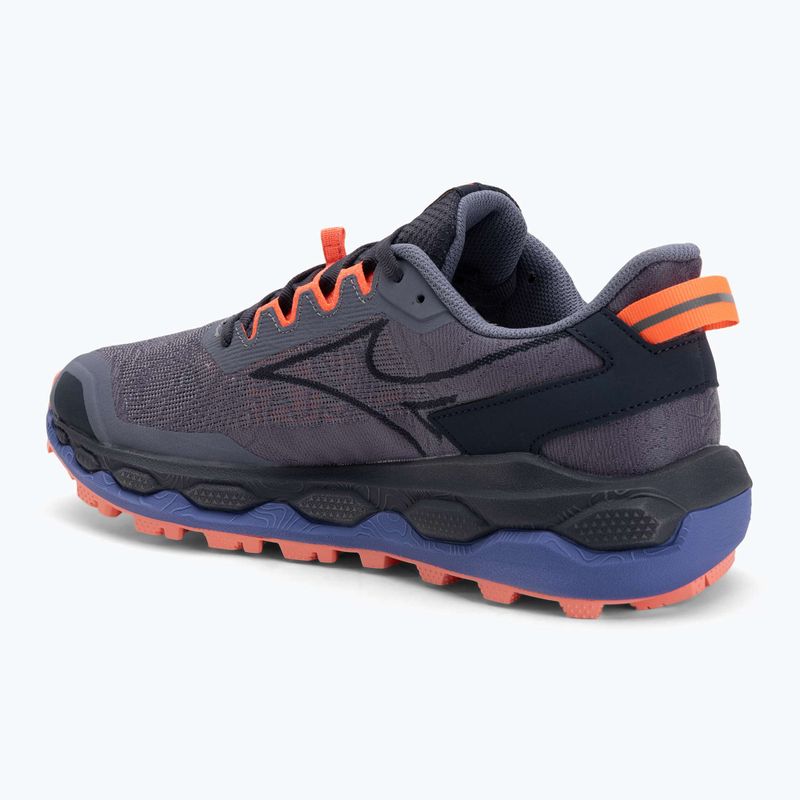 Damen Laufschuhe Mizuno Wave Mujin 11 blau granit/silber/striking coral 3