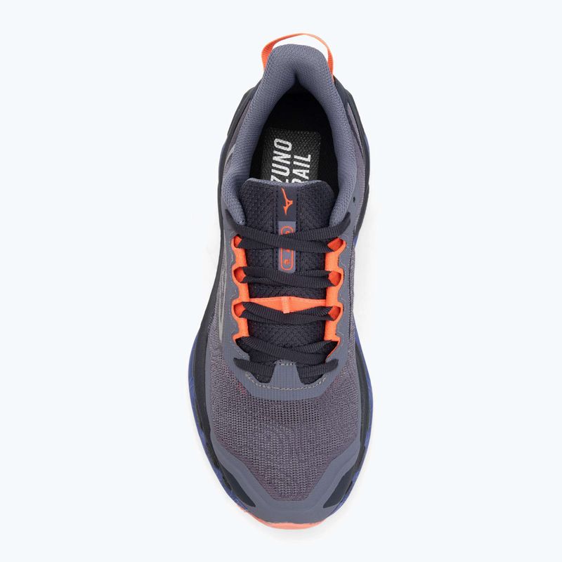 Damen Laufschuhe Mizuno Wave Mujin 11 blau granit/silber/striking coral 5
